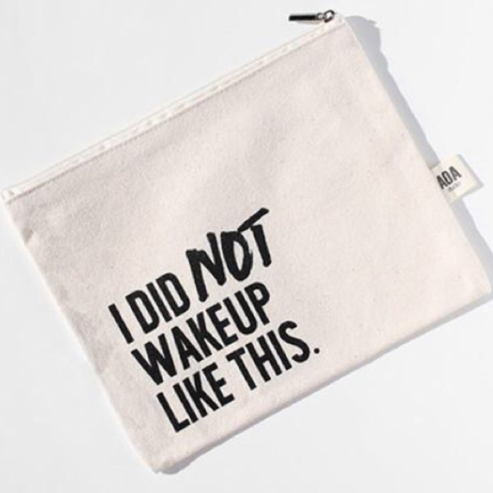 I Did Not Wake up Like This canvas bag
